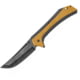 United Cutlery Black Ronin Linerlock A/O Folding Knife, 5.75" black stonewash finish stainless blade, Black and tan TPU handle, UC3355