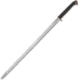 United Cutlery Honshu Double Edge Sword, 30.5 satin finish 1065 carbon steel blade, Black TPR handle, UC3245ND