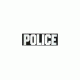 United Shield Police Placard POLICE-V