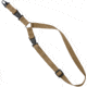 United States Tactical S1 Open Ended Single-Point Tactical Sling, 1.25in, Coyote, UST-SLS00102OE