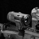 Unity Tactical FAST FTC 4X Magnifier, 5.5 mm Exit Pupil, 2.6in Eye Relief, 2.26&quot; Optical Height, FAST QD Lever, Matte Finish, Black, FST-M4B