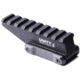 Unity Tactical Fast Absolute Riser, Elevates Absolute Cowitness to 2.26&quot; Optical Height, Direct to Picatinny, Black Anodized, FSTRAB
