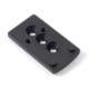 Unity Tactical LPVO Offset Optic Adapter Plate, Deltapoint PRO, Black, FST-SOPD