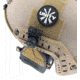 Unity Tactical Remora Mount for 3M Peltor Tactical Helmet, Black, HLM-REM, EDEMO1