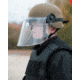 United Shield Command Ballistic Helmet Level IIIA w/ 4pt Harness System and Retrofit Face Shield, Tan, Large COMMANDO SC650-RFFS-TN-LG