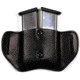 Urban Carry LockLeather OWB Double Magazine Holster, Black, LL-OWB-MG2-BK