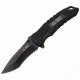 US Army Linerlock Black G10 A/O Knife USAA1018BP
