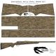 US Night Vision Tiger Stripe Camo Pre-Cut Universal Rifle Skin Vinyl Wrap, 20x30in, All Terrain Tiger 056631