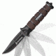 USMC Assisteed-Open Black And Brown Combat Knife UC3161