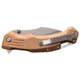 USMC Drop Point Spring Assisted Knife w/Pocket Clip, 3.5 in, 3Cr13 Stainless Steel Stainless Steel, Tan, M-A1065TN