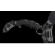 USMC Marine Karambit Linerlock Folding Knife,2.75in,Urban Camo Karambit Style Blade,Textured Black Rubber Onlay Handle USM1019UC