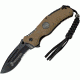 USMC Marine Reaper Manual, Black Blade, Tan Handle USM1020BT