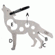 UST Wolf Tool A Long Multi-Tool, Titanium 20-12215