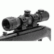 UTG PRO 1 in High Profile P.O.I Picatinny Rifle Scope Rings, Black, 2 Pieces RWU012520
