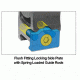 UTG PRO 1 in Low Profile P.O.I Picatinny Rifle Scope Rings, Black, 2 Pieces RWU012510