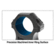 UTG PRO 1in/2PCs Medium Profile P.O.I Picatinny Rings, Black, RWU012515