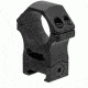 UTG PRO 30mm/2PCs High Profile P.O.I Picatinny Rings, Black, RWU013022