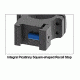 UTG PRO 30mm/2PCs High Profile P.O.I Picatinny Rings, Black, RWU013022