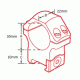 UTG PRO 30mm/2PCs Low Profile P.O.I Picatinny Rings, Black, RWU013010