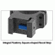 UTG PRO 30mm/2PCs Low Profile P.O.I Picatinny Rings, Black, RWU013010