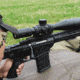 UTG Pro ACCU-SYNC QR Cantilever Mount, 40 MOA, 70 mm Offset, 34 mm Tube, Picatinny, Black, AIR440MOA