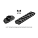 UTG Pro AR15 Super Slim M-LOK 15in Drop-in Carbine Length Rail, Black, MTU015SSM