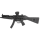 UTG Pro Extended Picatinny Claw Mount for MP5 / MP5K, Black, MTU056