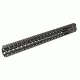 USED Leapers Keymod Compat. M and P10 17 in Super Slim Free Float Rail Handguard, Black MTU038SSKC, EDEMO3, Used, Condition Like New, Inspect and Rebox