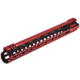 UTG Pro M-LOK AR15 15in Ultra Slim Rail, Black / Red 2-Tone, MTU019SSM3R2