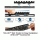 UTG Pro M-LOK M and P10 17 in Super Slim Free Float Handguard, Black MTU038SSMC, EDEMO6
