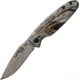 Utica Bold Lion IV Lockback Folding Knife, 2.75 satin finish 8Cr13MoV stainless blade, Camo ABS handle, 91-1439CP