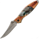 Utica Fowl Catcher II Linerlock Folding Knife, 3.63 satin finish 8Cr13MoV stainless clip point b, Aluminum handle, 91-1028CP