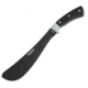 Utica Stealth I Machete, 11.25 black powder coated 1095HC steel blade, Black and gray micarta handle, 11-UTKM11