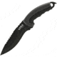 Utica Timber Tamer III Fixed Blade Knife, 6 black oxide coated 8Cr13MoV stainless blade, Black and green polymer handle, 91-1307CP