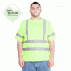 Utility ProWear High Visibility S/S Pocket T Shirt Class 3, Yellow, MEDIUM UHV302-M-Y