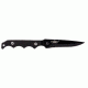 UZI Covert Stainless Steel Neck Knife, Black UZK-FXB-001