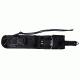 UZI Mossad Steel Single Egded Blade, Black and Silver UZK-FXB-006