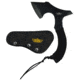 UZI Throwing Axe with black paracord on handle, Black UZK-AXE-5