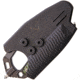 V NIVES CRAB Multi Tool, 6.5in Overall, Black Aluminum Handles, Black Kydex Sheath, VMT18FRNPBGR