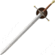 Valyrian Steel Ice Sword of Eddard Stark, 42 unsharpened 1060HC steel blade, Wood handle, VS0109