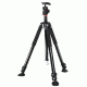 Vanguard Abeo Plus 363AB Aluminum Tripod with BBH-300, Black ABEO PLUS 363AB