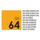 Vanguard Quick Shoe For VEO3GO 204AB/CB, 235 AB/CB, Vesta FB Series, QS-64