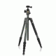 Vanguard VEO 2 235AB Black Aluminum Tripod with Ball Head, Gray, VEO 2 235AB Black