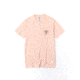Vast Natures Stamp Short Sleeve T-Shirt, Peach, Large, B3273-Pink-L