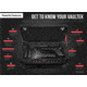 Vaultek Safe VT Full-Size Bluetooth Pistol Vault, Black, VT-BK