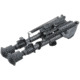Vector Optics Carbon Fiber Spring Bipod, 6-9in, Black, RSCFP-06