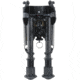 Vector Optics Carbon Fiber Spring Bipod, 6-9in, Black, RSCFP-06