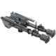 Vector Optics Carbon Fiber Spring Bipod, 6-9in, Black, RSCFP-06