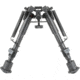RokStad Carbon Fiber Spring Bipod, 6-9in, Black, RSCFP-06
