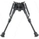 Vector Optics Carbon Fiber Swivel Spring Bipod, 6-9in, Black, RSCFS-06